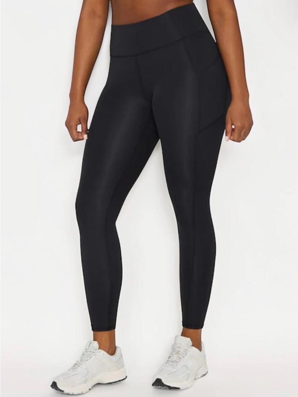 Fabletics Oasis PureLuxe High Waisted Pocket Leggings Black Size Small S